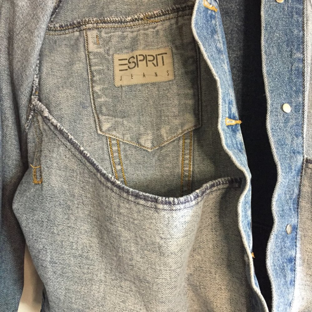 VINTAGE ESPRIT DENIM JACKET - Picture 9 of 9